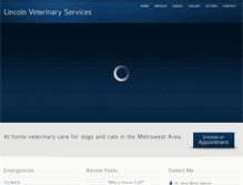 Tablet Screenshot of housecallvet.biz